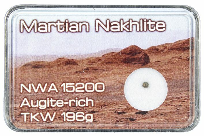 Martian Nakhlite Meteorite Fragment - NWA #292177